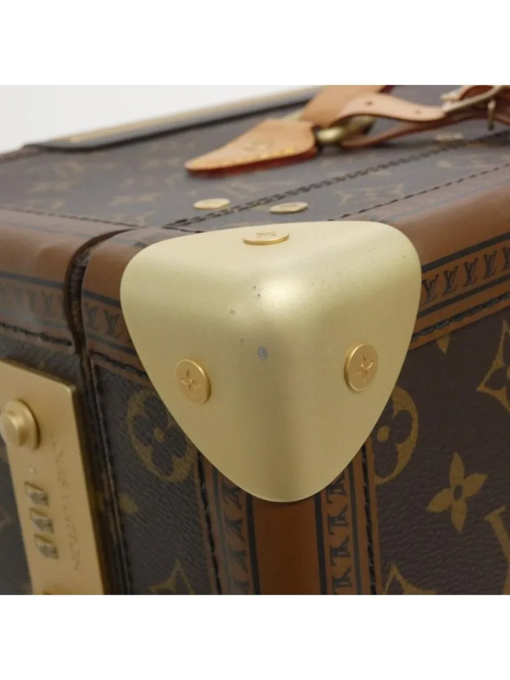 Louis Vuitton Monogram Suitcase Rolling Trunk Travel Bag